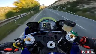 FULL Power Mode - Moto street racing. Yamaha R6 Street Ride.