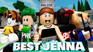 TOP BEST MOMENTS HACKER JENNA (FULL SERIES) | ROBLOX Brookhaven 🏡RP - FUNNY MOMENTS