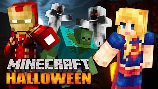 MINECRAFT HALLOWEEN SPECIAL!! MINECRAFT w/ MY GIRLFRIEND!! (Minecraft #12)