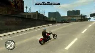 Grand Theft Auto IV - Hellfury bike test drive