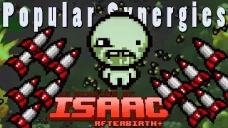 The Binding of Isaac Afterbirth Plus | Model Rocket Missile Barrage! | Popular Synergies!