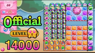 Candy crush saga official level 14000 | Candy crush level 14000