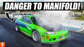 Modern Day (Fast and Furious) 1998 Mitsubishi Eclipse GSX blew up the first time we raced it...