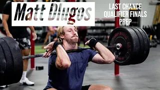 MATT DLUGOS PREPS FOR THE LAST CHANCE QUALIFIERS TO THE 2022 CROSSFIT GAMES // UNDERDOGS ATHLETICS
