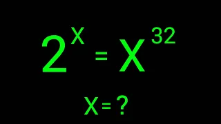 Germany - Math Olympiad Exponential Problem