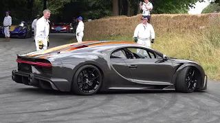 Bugatti Chiron Super Sport 300+ - Start Up, Accelerations & BRUTAL W16 Engine SOUNDS!