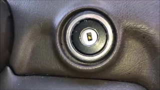 How to Repair / Fix Stuck Ignition Key - Mercedes (worn tumbler replacement)