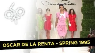 Oscar De La Renta Spring 1995: Fashion Flashback