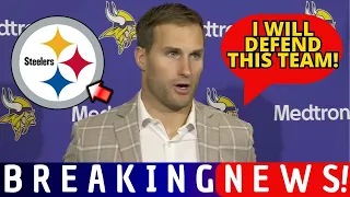 URGENT! SEE WHAT KIRK COUSINS SAID ABOUT PLAYING FOR STEELERS! SHAKE THE NFL! STEELERS NEWS!