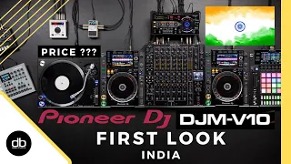 Pioneer DJM-V10 in INDIA - The 6 Channel BEAST! | Official Demo & Introduction by Tuhin Mehta.