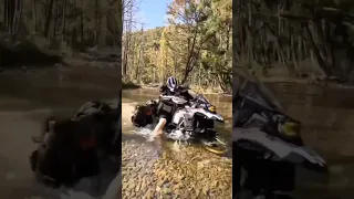 BMW GS 1250 R water crossing off road🔥 #shorts #offroad #adventure #bmw #gs #gs1200