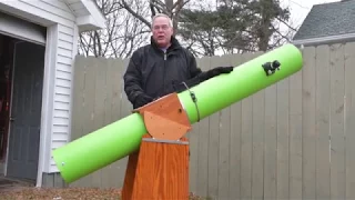 How a homemade telescope works