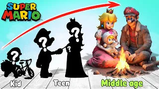 Super Mario Growing Up with a Rich, Poor Full | TIDE WORLD