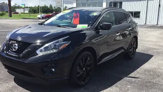 2018 Nissan Murano SL Midnight Edition 55A06600