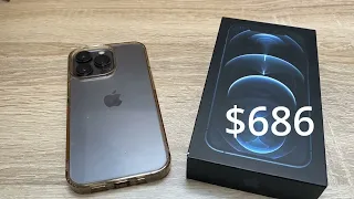 Flipping iPhone 13 Pro and making over $200 on it.