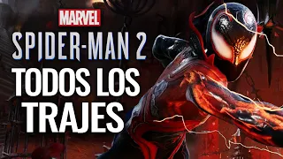 MARVEL'S SPIDER-MAN 2 TODOS LOS TRAJES DEL JUEGO Y COMO CONSEGUIRLOS