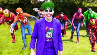 The Joker's Superhero Squid Game!