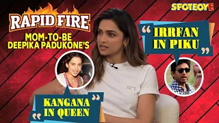 Mom-To-Be Deepika Padukone's Funny RAPID Fire Round | Ranveer-Deepika | SpotboyE