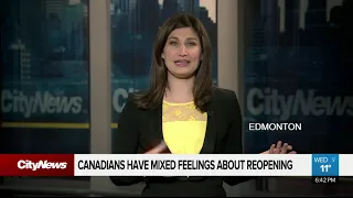 Canadians have mixed feelings about reopening