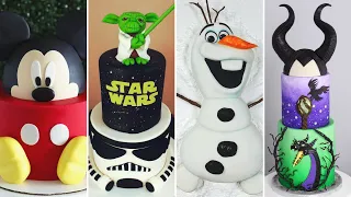 Top Disney Cake Decorating Ideas! Easy Chocolate Cake Decorating Recipes