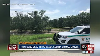 Deputies investigating double homicide in Highlands County