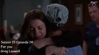 Grey's anatomy S15E14 - For you - Greg Laswell