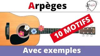 10 arpèges faciles guitare avec exemples [Tuto guitare Terafab]