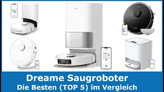 Dreame Saugroboter (TOP 5) 2024 🥇 Testsieger Vergleich (Dreame L10s Ultra, D9, L10 Pro & Dreame W10)