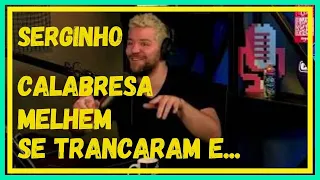 SERGINHO, DANI CALABRESA E MARCIUS MELHEM