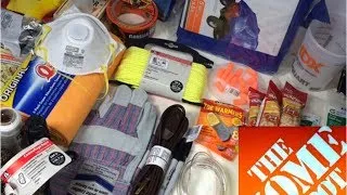 Home Depot Urban Survival Kit: Bug Out Bag