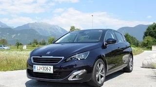 Peugeot 308, auto parking 2015 review