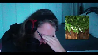 Grown Man Cries To Minecraft Music (Minecraft - Volume Alpha Reaction/Review)