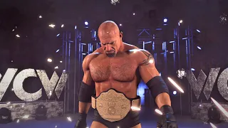 Goldberg WCW Entrance with Crowd Chants | WWE 2K22 | 4K