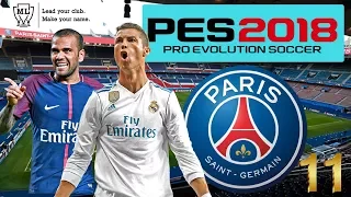 PES 2018 - MASTER LEAGUE - PSG #11 Champions League vs Real Madrid