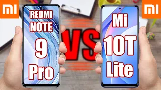 Redmi Note 9 Pro vs Xiaomi Mi 10T Lite