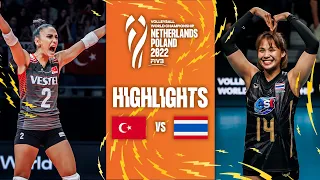 🇹🇷 TÜR vs. 🇹🇭 THA - Highlights  Phase 1 | FIVB Women's World Championship 2022