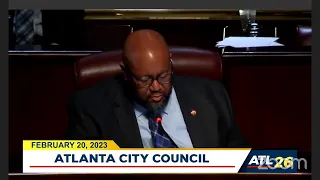 #Atlanta City Council Meeting: February 20, 2023 #atlpol