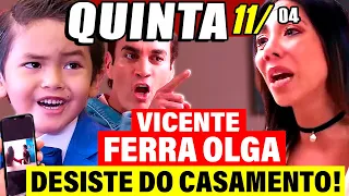 MINHA FORTUNA É TE AMAR CAPÍTULO DE HOJE QUINTA 11/04 Resumo da Novela MINHA FORTUNA É TE AMAR