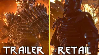 The Witcher 3 VGX 2013 Trailer vs Retail Graphics Comparison