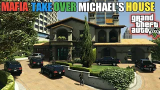 GTA 5 | The Mafia Take Over Michael's House | Gang War | Protocol | Game Loverz