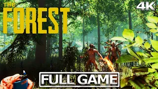 THE FOREST Full Gameplay Walkthrough / No Commentary 【FULL GAME】4K Ultra HD