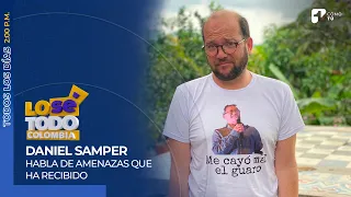 Daniel Samper Ospina habla de las amenazas que ha recibido por su humor | Canal 1