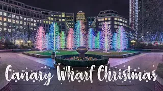 Canary Wharf Christmas Lights