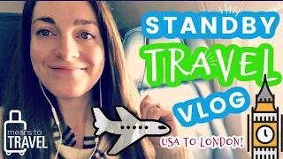 OVERSEAS TRAVEL DAY VLOG (FLYING STANDBY)  -  I GOT A FIRST CLASS SEAT TO LONDON!