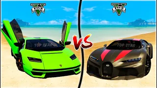 Lamborghini Countach VS Bugatti Super Sport | GTA 5