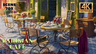 June's Journey Scene 709 Vol 2 Ch 42 Parisian Café *Full Mastered Scene* 4K