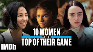 10 Women at the Top of Their Game in 2024 | IMDb