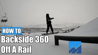 How to Backside 360 Of a Rail (pocket coach)