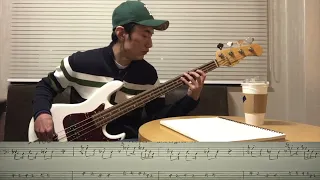 Jamiroquai - Deeper Underground Bassline Cover (With Tab)