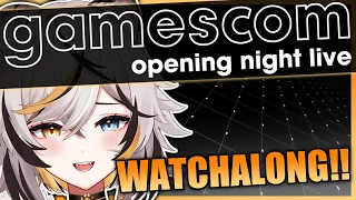 Let's React to the Gamescom Opening Night Live Together! - Official Co-Stream【Watchalong】